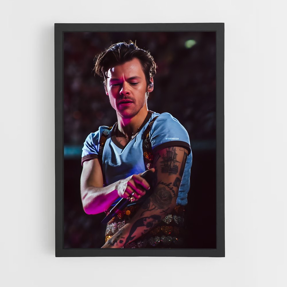 Poster Harry de main – affiche BMX (vue 2)